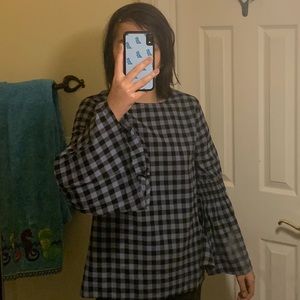 💙BeachLunchLounge plaid top💙